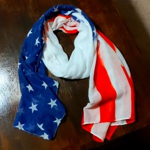 Patriotic scarf